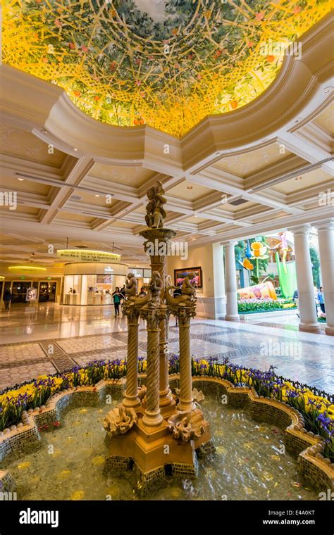 bellagio las vegas hotel inside.